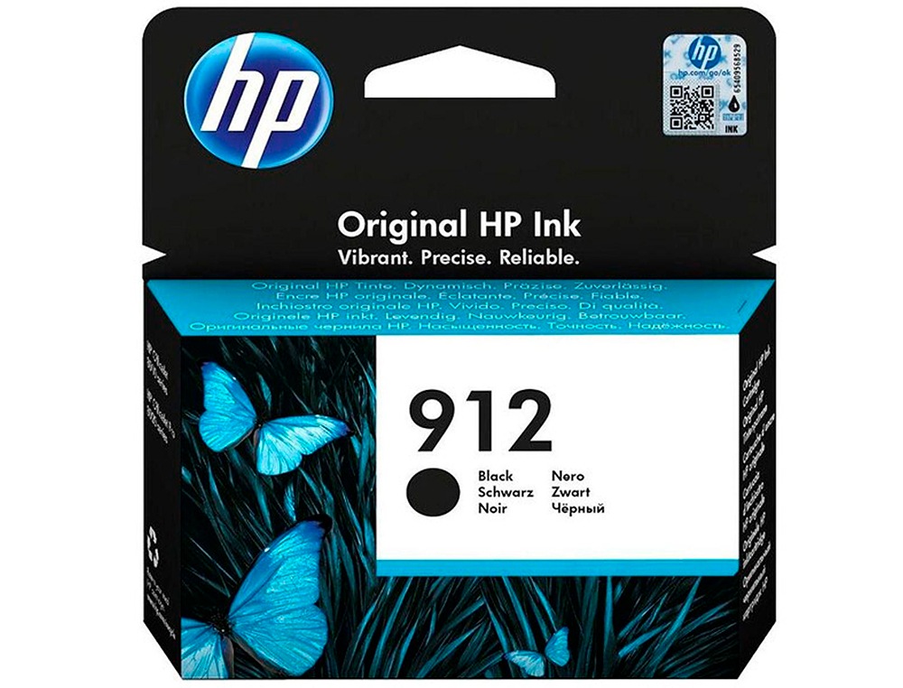 INK-JET HP 912 OFFICEJET 8010 / 8020 / 8035 NEGRO 300 PAG
