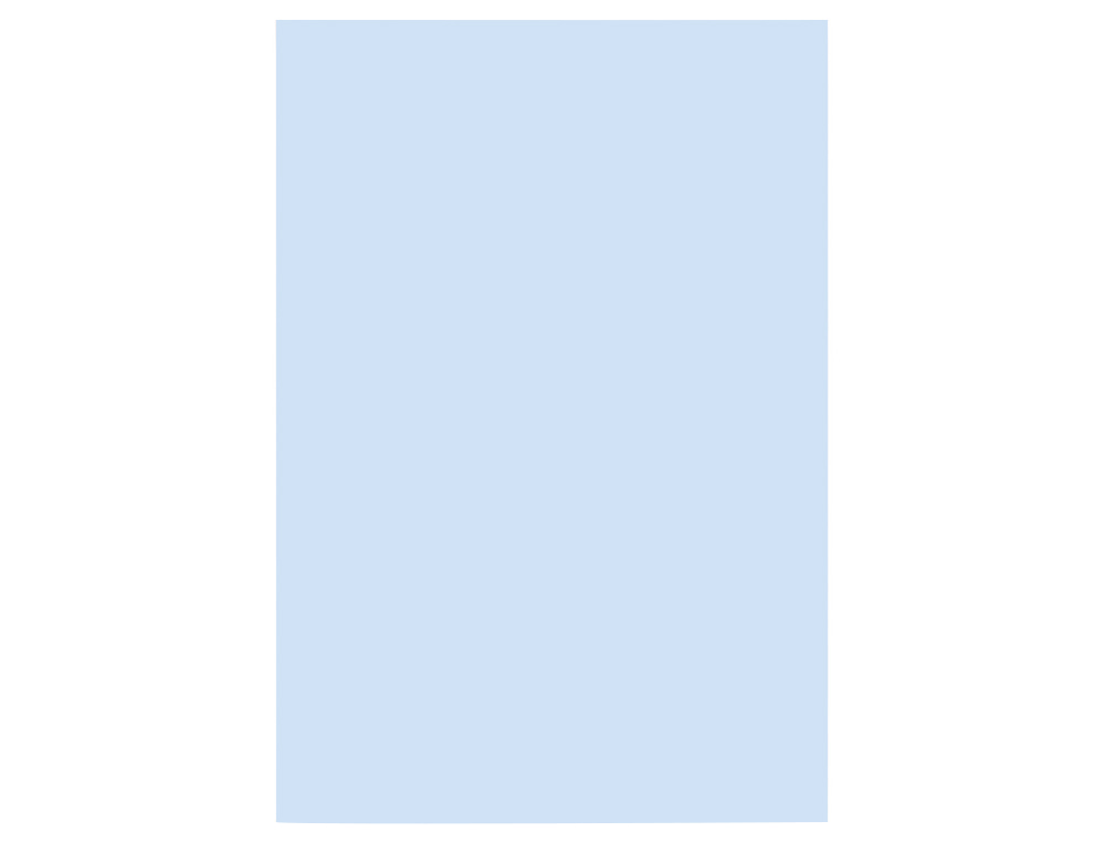 CARTULINA LIDERPAPEL A4 180G/M2 CELESTE PAQUETE DE 100 HOJAS