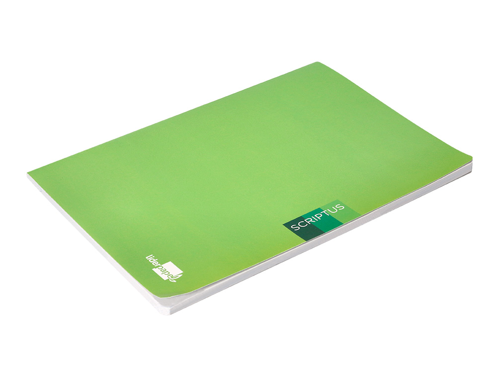 LIBRETA LIDERPAPEL SCRIPTUS A4 48 HOJAS 90GR LISO SIN MARGEN