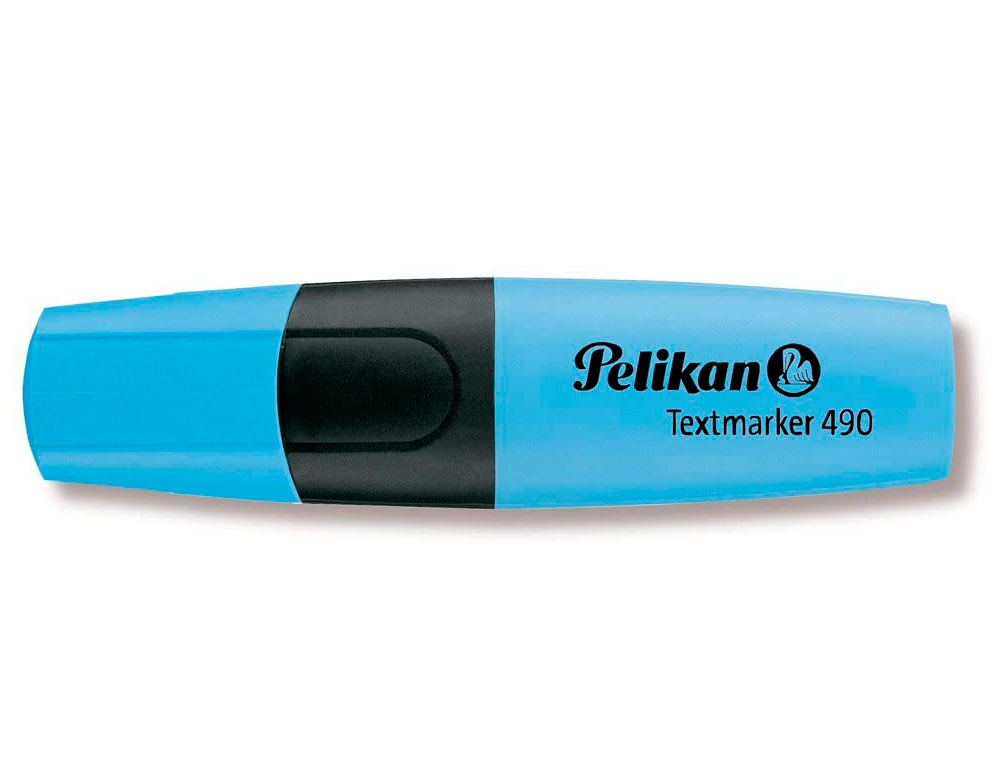 ROTULADOR PELIKAN FLUORESCENTE TEXTMARKER 490 AZUL